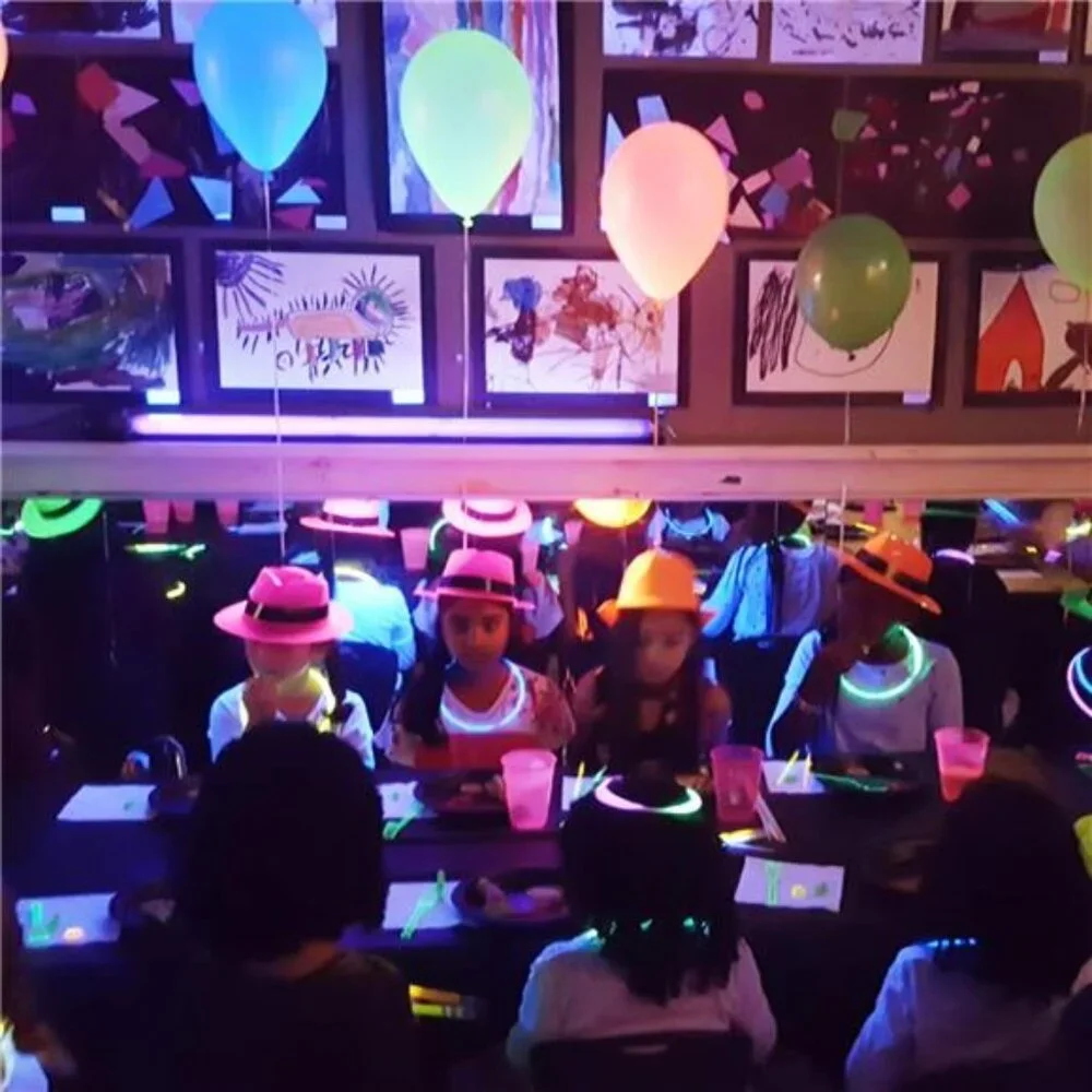 Neon Party Hats